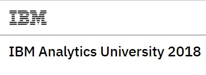 IBM Analytics University 2018 Stockholm