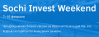 Sochi Invest Weekend 2019