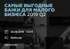 Результаты Business Banking Fees Monitoring 2019 Q2