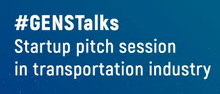 GENSTalks: Startup pitch session in transportation industry