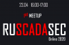 RUSCADASEC Online Meetup