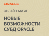 Новые возможности СУБД Oracle