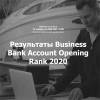 Результаты Business Bank Account Opening Rank 2020