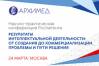 Результаты интеллектуальной деятельности: от создания до коммерциализации. Проблемы и пути решения