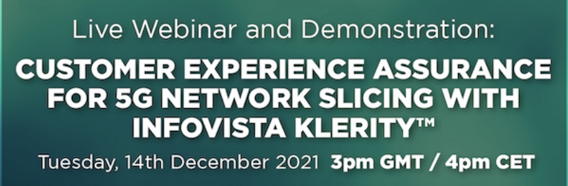Customer Experience Assurance for Network Slicing with Infovista KLERITY