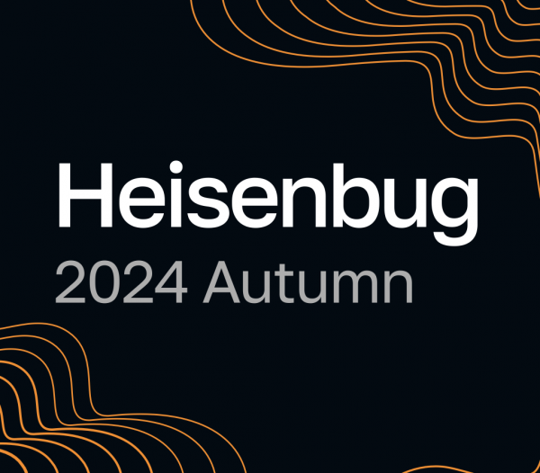 Heisenbug 2024 Autumn. Санкт-Петербург