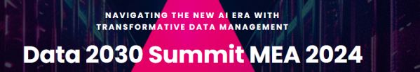 Data2030 Summit MEA 2024. Dubai