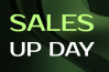 Sales up day