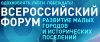 Развитие малых городов и исторических поселений