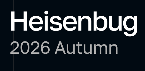 Heisenbug 2026 Autumn