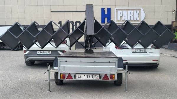 В Чеченском госуниверситете изобрели автоприцеп-электростанцию