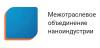 Межотраслевое объединение наноиндустрии